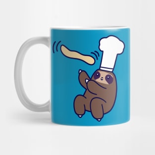 Baker Sloth Pizza Dough Mug